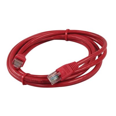 PATCH LEAD 1M RED