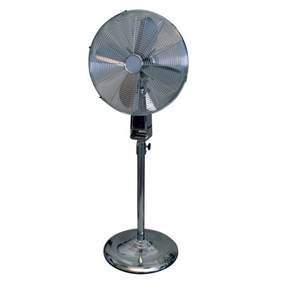 16” Antique Pedestal Fan Floor Standing